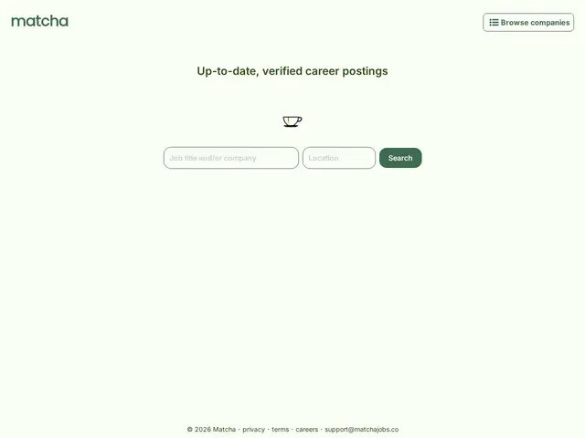 Preview of Matcha