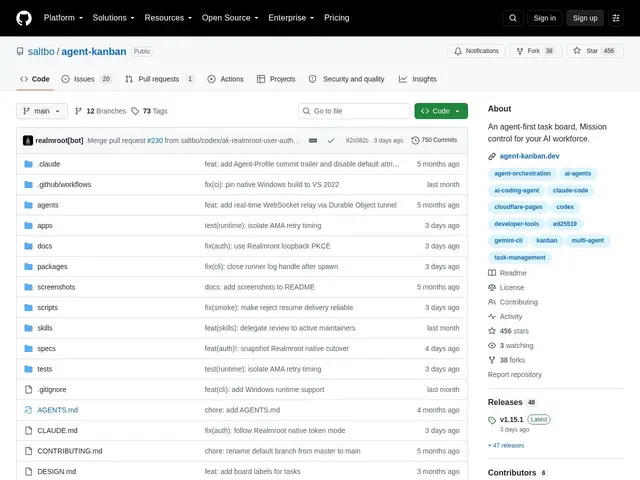Preview of Agent Kanban