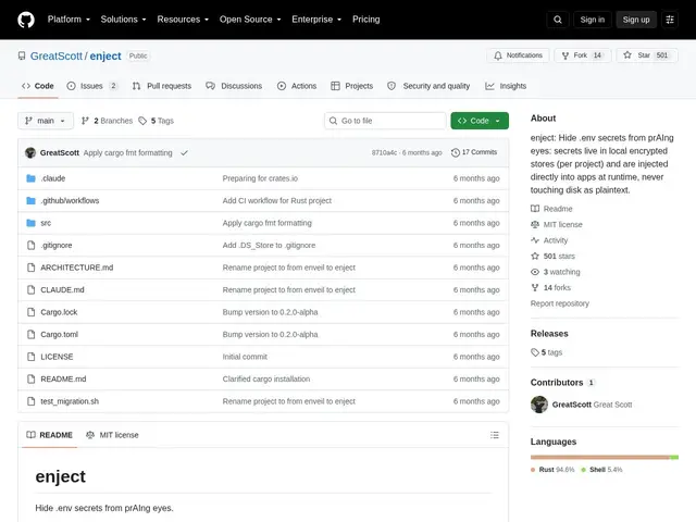 Preview of Enject