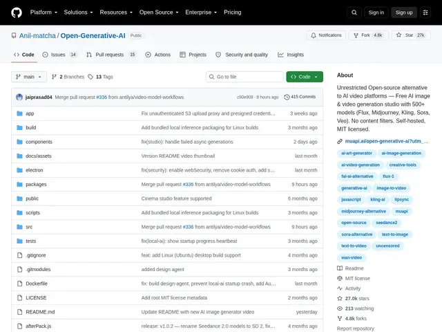Preview of Open-Generative-AI
