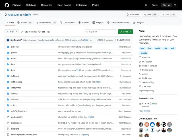 Preview of llmfit