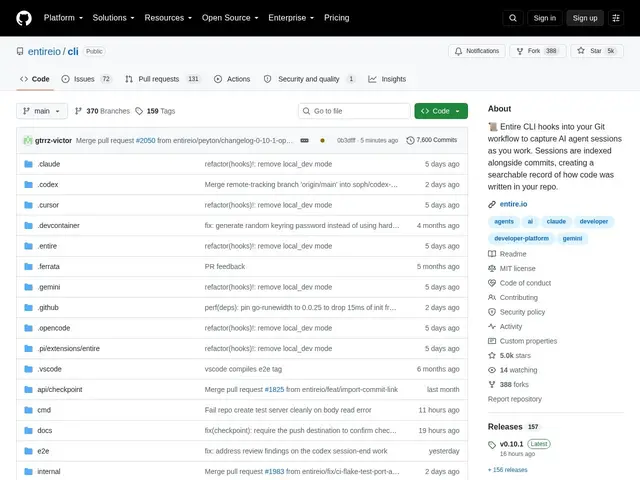 Preview of Entire CLI