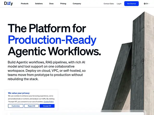 Preview of Dify