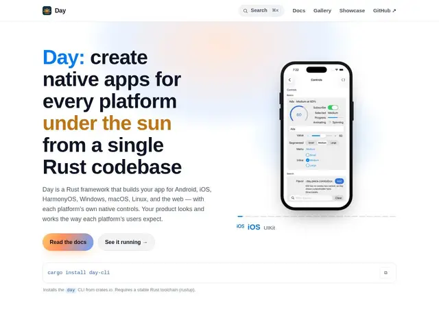 Preview of Day Framework