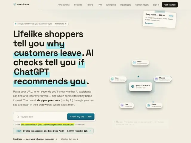 Preview of Mocktomer