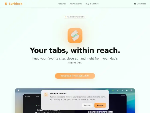 Preview of Surfdeck