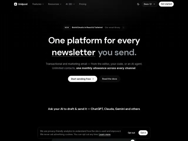 Preview of Unitpost
