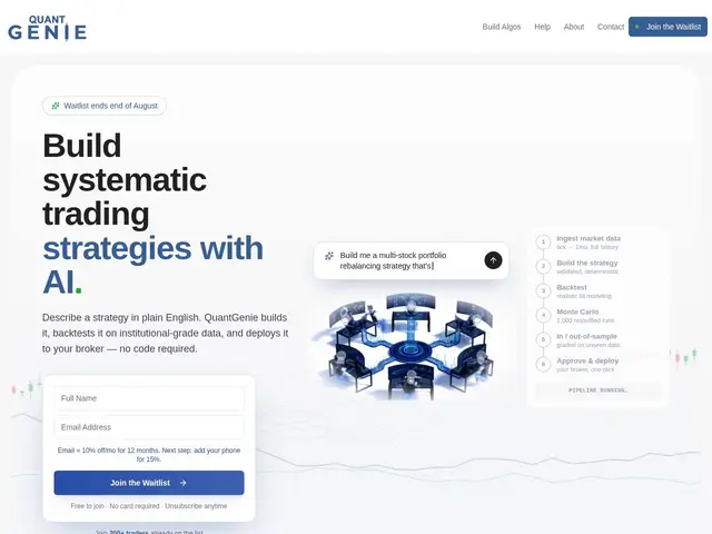 Preview of QuantGenie