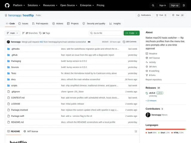 Preview of Hostflip
