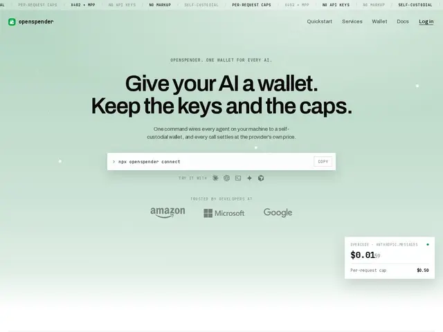 Preview of Openspender