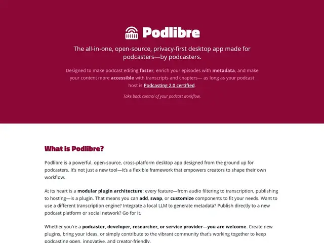 Preview of Podlibre