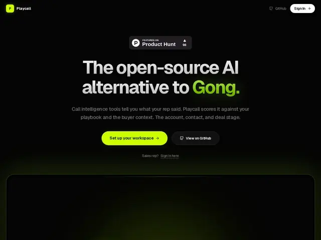 Preview of Playcall