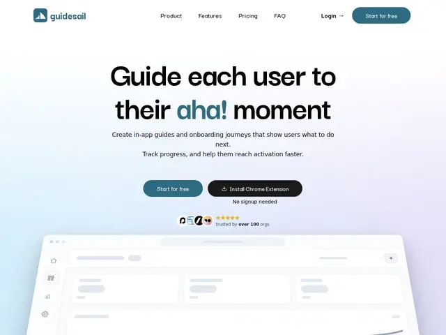 Preview of GuideSail