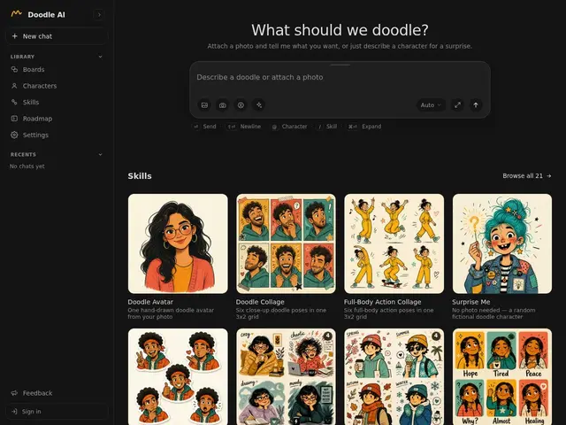 Preview of Doodle AI