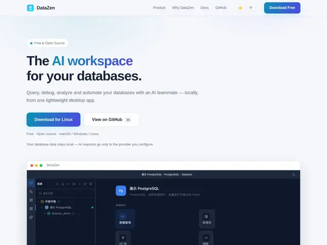 Preview of DataZen