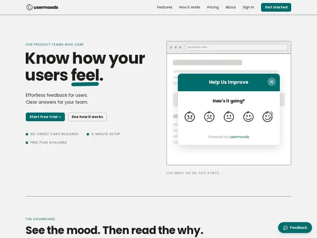 Preview of Usermoods