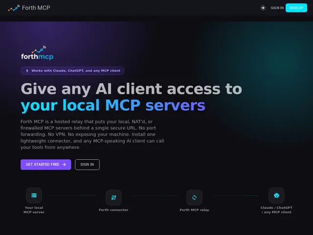 Preview of Forth MCP