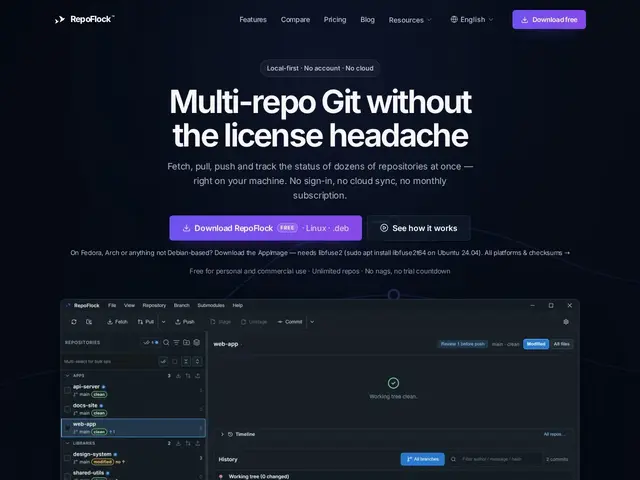 Preview of RepoFlock