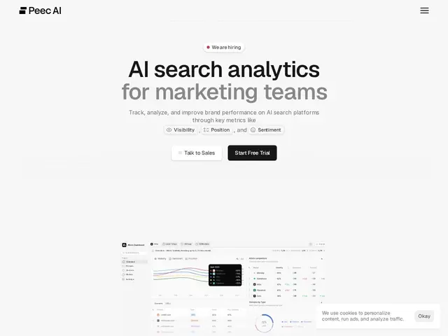 Preview of Peec AI