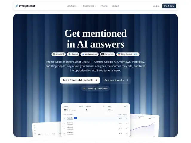 Preview of PromptScout