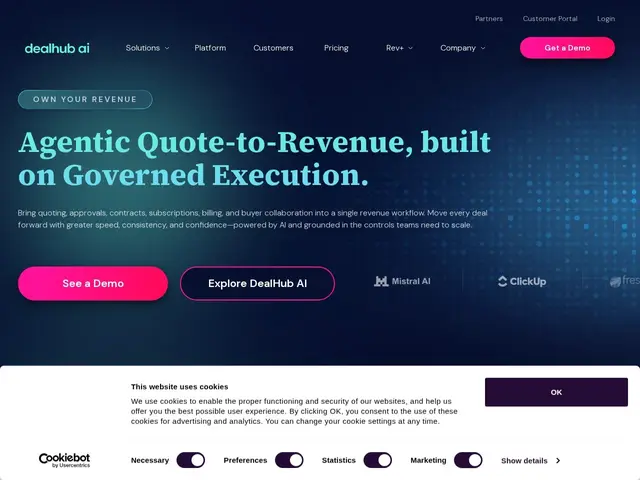Preview of DealHub AI