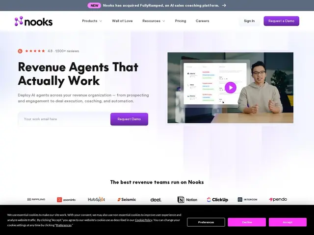 Preview of Nooks