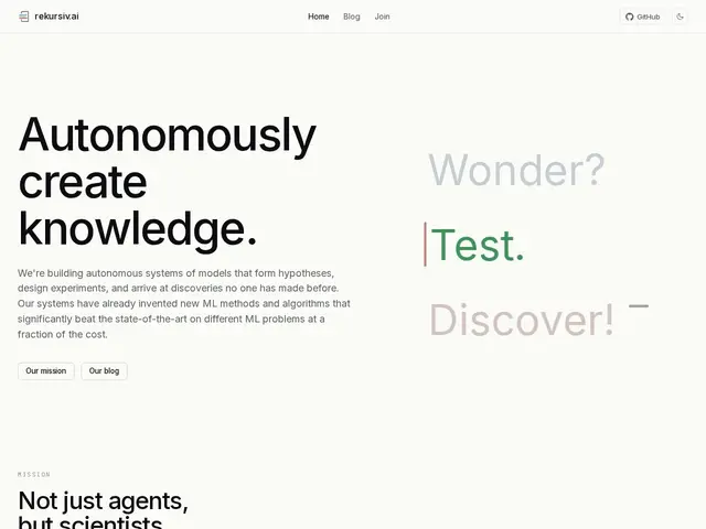 Preview of Rekursiv.ai