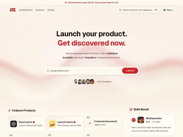 Preview of ListBulb