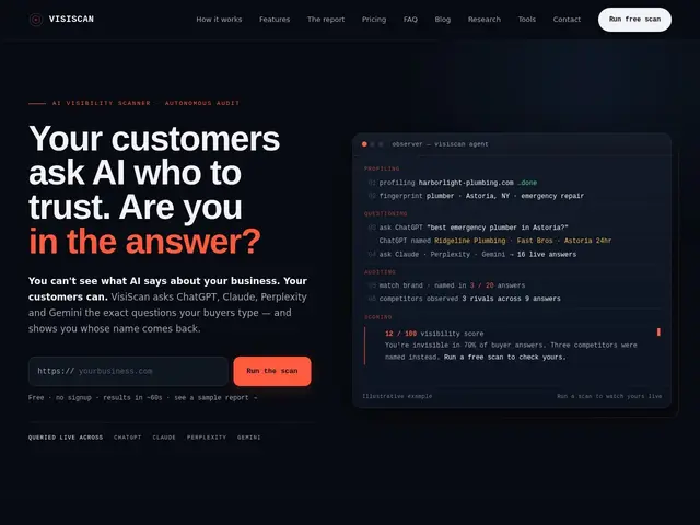 Preview of VisiScan