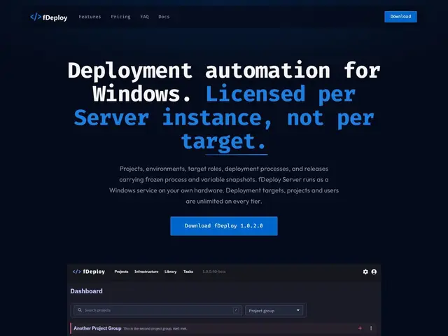 Preview of fDeploy