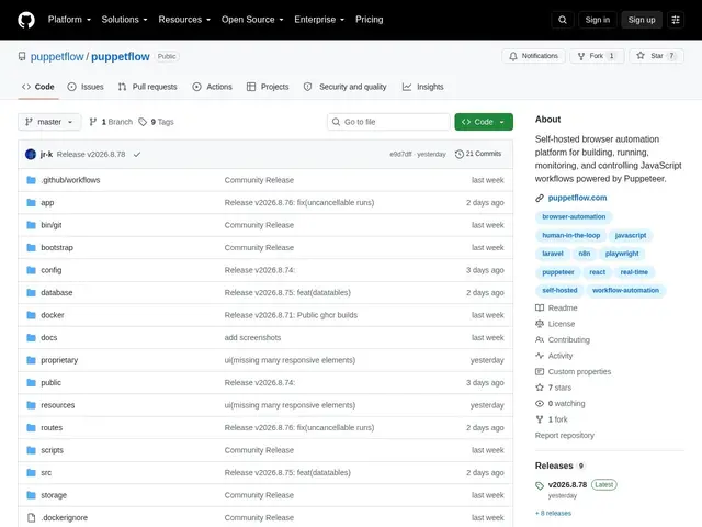 Preview of Puppetflow