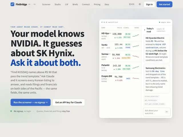 Preview of FinBridge