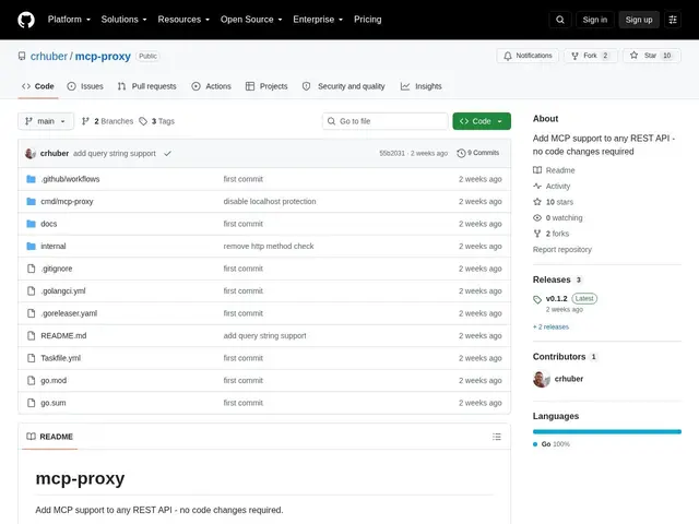 Preview of mcp-proxy