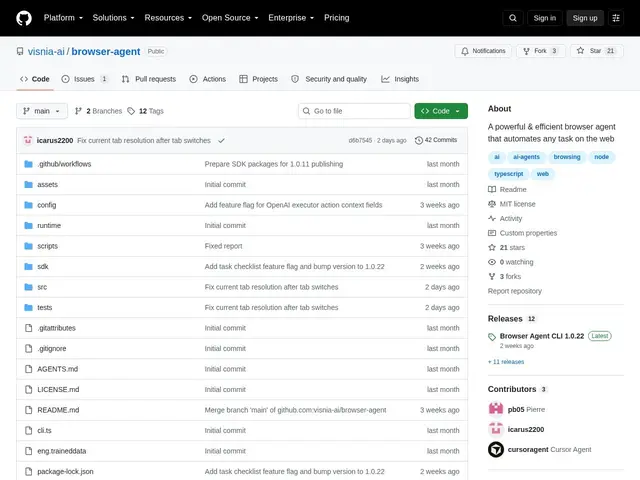 Preview of Browser Agent