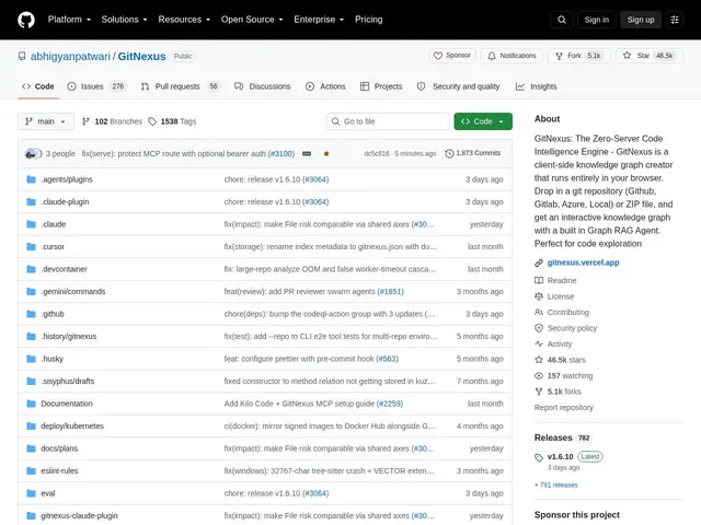 Preview of GitNexus