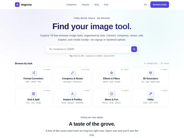 Preview of imgrove