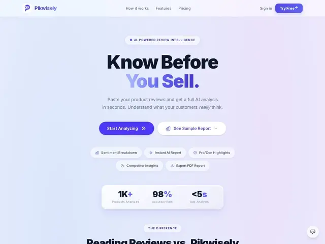 Preview of Pikwisely