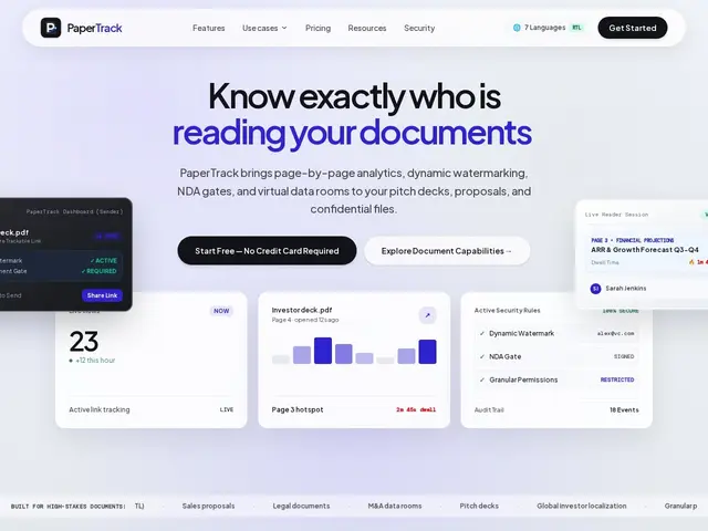 Preview of PaperTrack