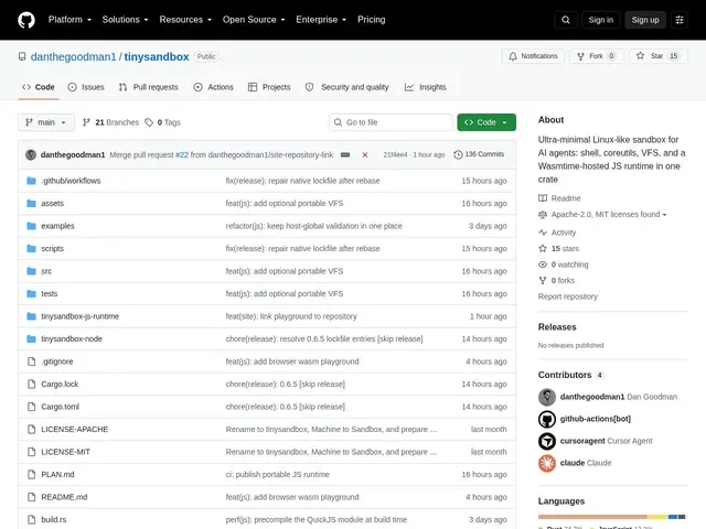 Preview of Tinysandbox