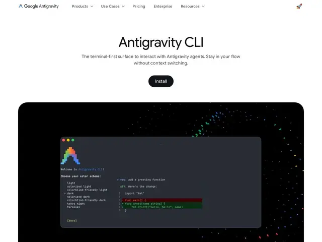 Preview of Antigravity CLI