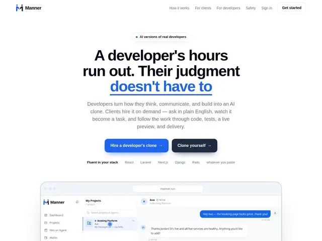 Preview of Manner