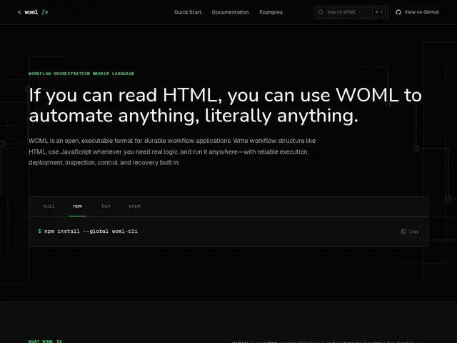 Preview of WOML