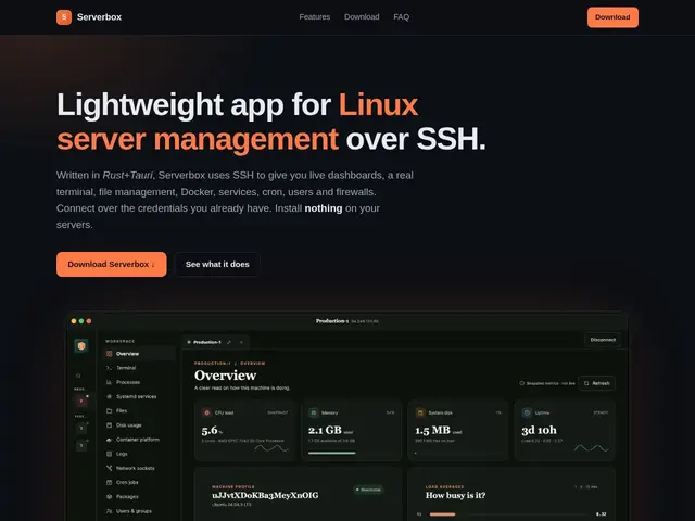 Preview of Serverbox