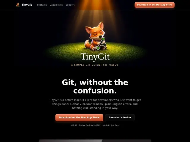 Preview of TinyGit