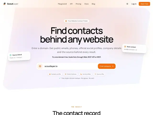 Preview of ScoutLayer