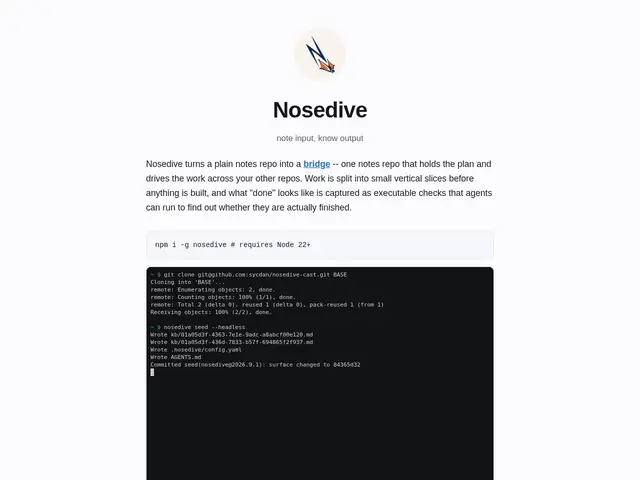 Preview of Nosedive