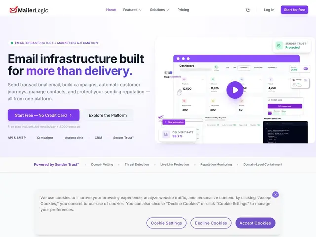Preview of MailerLogic