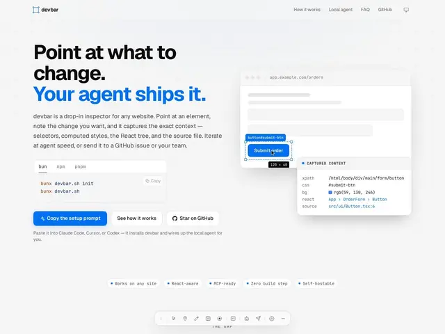 Preview of devbar.sh