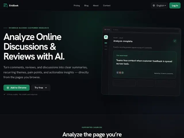 Preview of EvidSeek