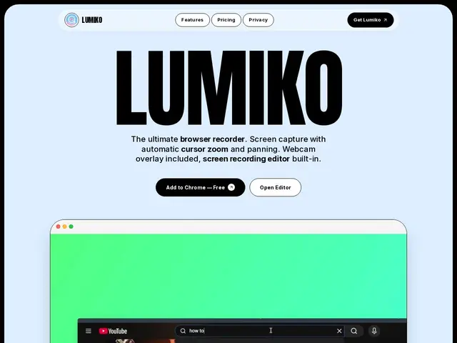 Preview of Lumiko